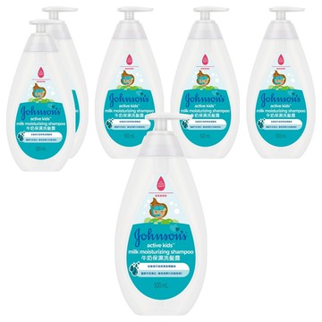 Johnson's 嬌生 嬰兒牛奶保濕洗髮露  500ml  6瓶