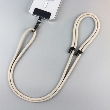 6mm金屬雙扣調節手機掛繩女款斜挎可背手機鏈精致結實手機繩防丟