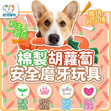 寵物紅蘿蔔 仿真胡蘿蔔 紅蘿蔔玩具 棉製胡蘿蔔 棉繩玩具 紅蘿蔔 胡蘿蔔 磨牙玩具 可洗曬