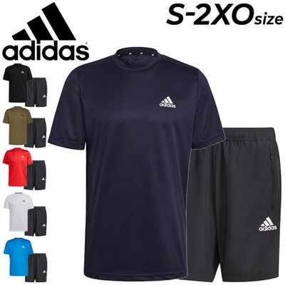 半袖tシャツ ショートパンツ 上下 メンズ セットアップ アディダス Adidas トレーニング スポーツウェア ランニング 男性 2点セット 上下組 Iym27 通販 Lineポイント最大get Lineショッピング