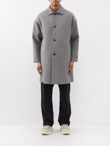 ジャケット・アウター Fear of God ETERNAL TWILL CAR COAT 46 Fear Of God Men's Eternal Twill Car Coat in Dusty Beige Fear Of God