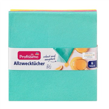 DM 連鎖藥妝店 萬用柔軟吸水抹布 6st (DM5185)