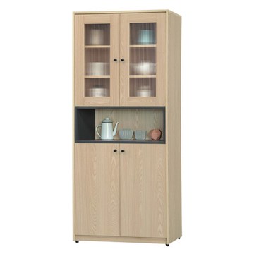 【MUNA家居】歐克2.7尺開放書櫃(2802)