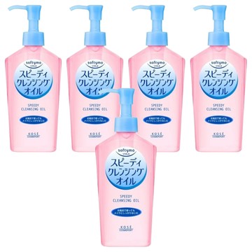 KOSE 高絲 softymo 絲芙蒂 乾濕兩用瞬淨卸妝油  240ml  5瓶