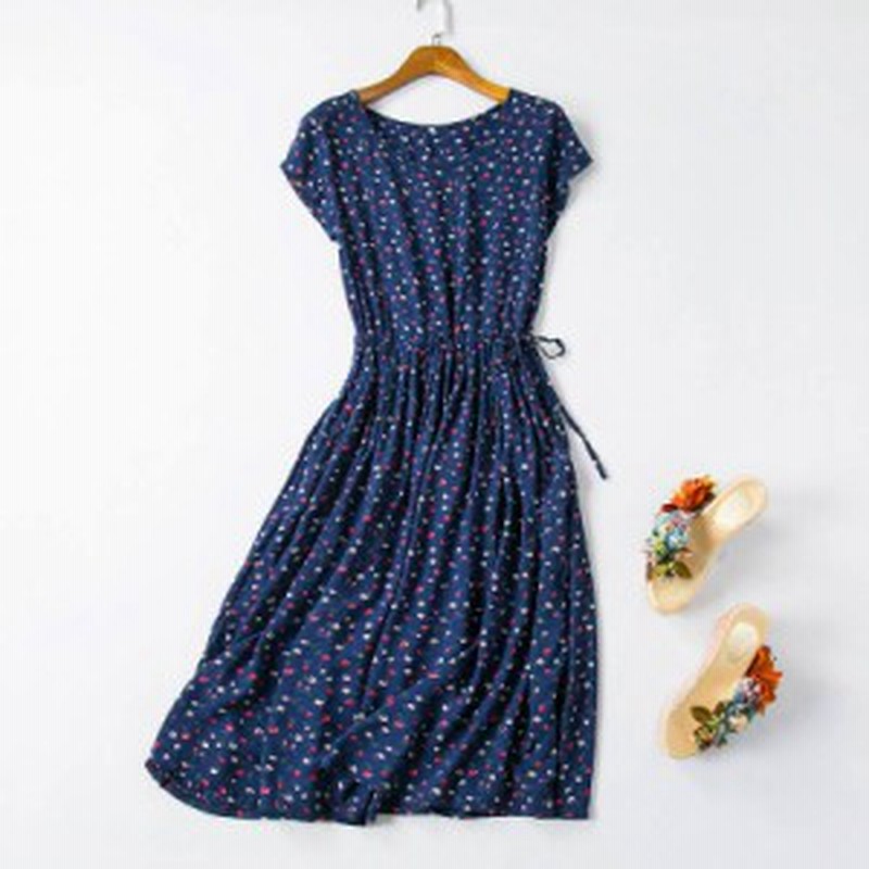 レトロ 花柄 ワンピース 小花柄ワンピース マタニティ ワンピース 大きいサイズ ワンピース お呼ばれ ワンピース 二次会 春ワンピース 通販 Lineポイント最大1 0 Get Lineショッピング