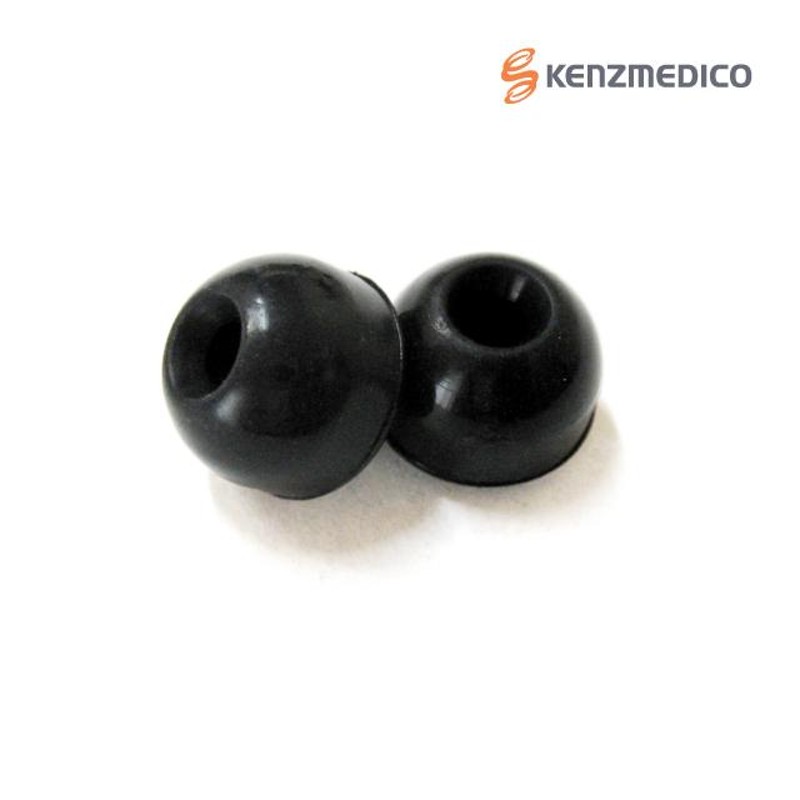 ケンツメディコ KENZMEDICO ソフトイヤピース ブラック 大 左右分2個セット 聴診器 部品 LINEショッピング
