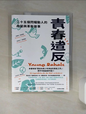 【書寶二手書T3／勵志_SKY】青春造反：二十五個閃耀動人的改變與革新故事_菲莉希塔‧霍斯薛弗（Felicitas Horstschafer）