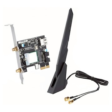 GIGABYTE 技嘉科技 GC-WBAX200 WIFI/藍芽卡 內建Intel® WIFI 6 AX200模組 支援藍牙5.1  1盒