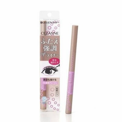 【メール便】 セザンヌ プチプラ 化粧品 描くふたえｱｲﾗｲﾅｰ20 099
