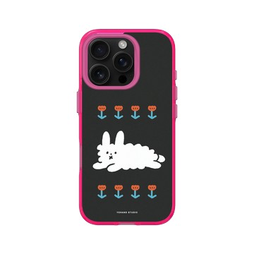 iPhone 16 Pro Clear 粉漾桃 - 右手超人 - 趴趴雲