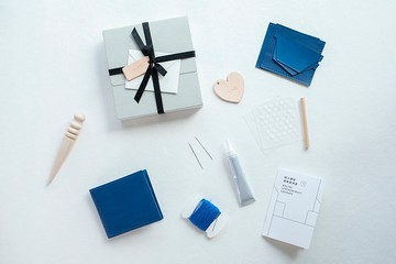 DIY材料盒 極簡短夾 卡夾款|皮件線上課程|在家安心做皮件