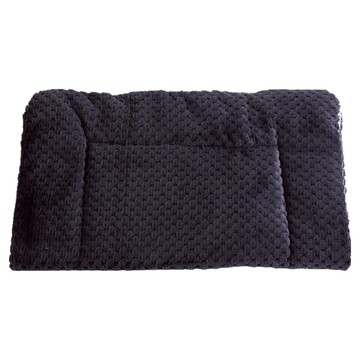 旺生活 法蘭絨加厚雙面毛毯寵物睡墊  1個  80 x 60cm  深灰菠蘿格