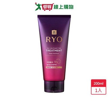 呂滋養韌髮蔘層髮膜-滋潤型200ml【愛買】