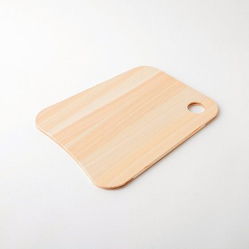 小泉誠 ambai X 土佐龍日製四萬十檜木砧板-梯形S 單一規格