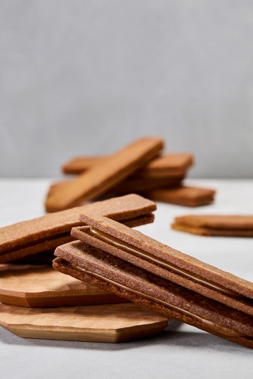 焦糖夾心棒禮盒 手工烘焙 海鹽焦糖醬 質感禮盒