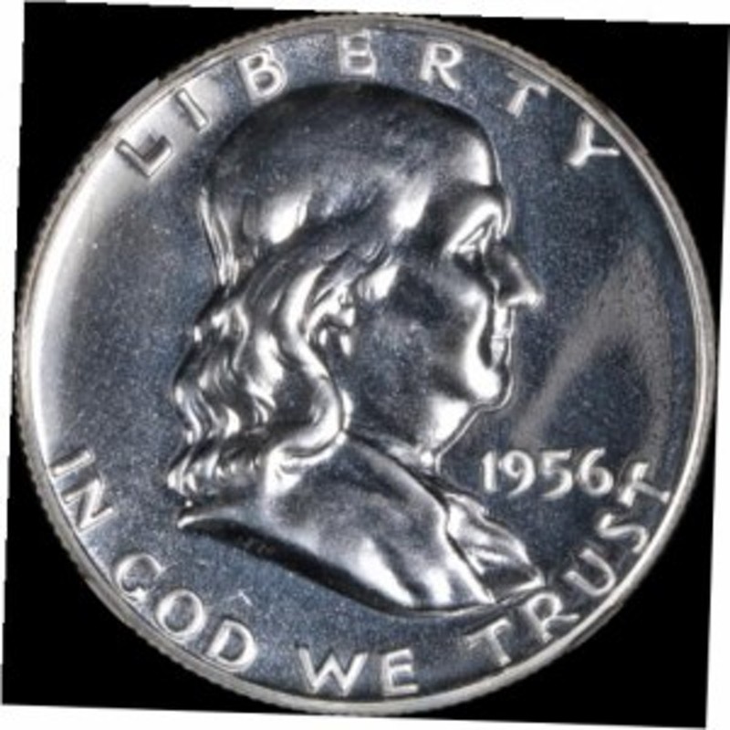 アンティークコイン 1956 Franklin Half Dollar Type 2 Proof NGC PF69