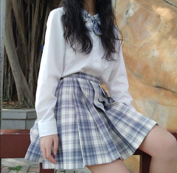 2022春季新款韓版學院風jk套裝制服女校貢風日系全套兩件套學生夏