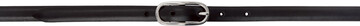 Anderson's 黑色 Skinny Oval Buckle 腰带