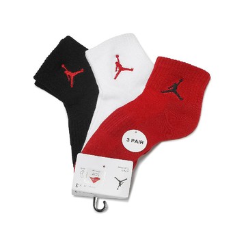 休閒童襪 Jordan Cushioned 吸濕排汗 短襪 襪子 JD2433092GS-001