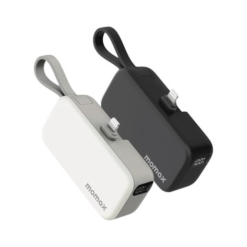 MOMAX 18.5wh 1-Power Mini MFi 5000mAh 迷你帶線行動電源
