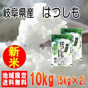 令和5年産岐阜県産はつしも10kg（5kg×2）※北海道・九州・沖縄は別途送料かかります。米　10キロ　送料無料