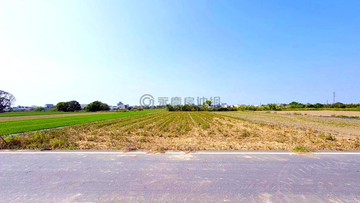 醋咪-善化六分寮臨路大地坪農地已有電錶｜可興建農舍｜台南市善化區六分寮
