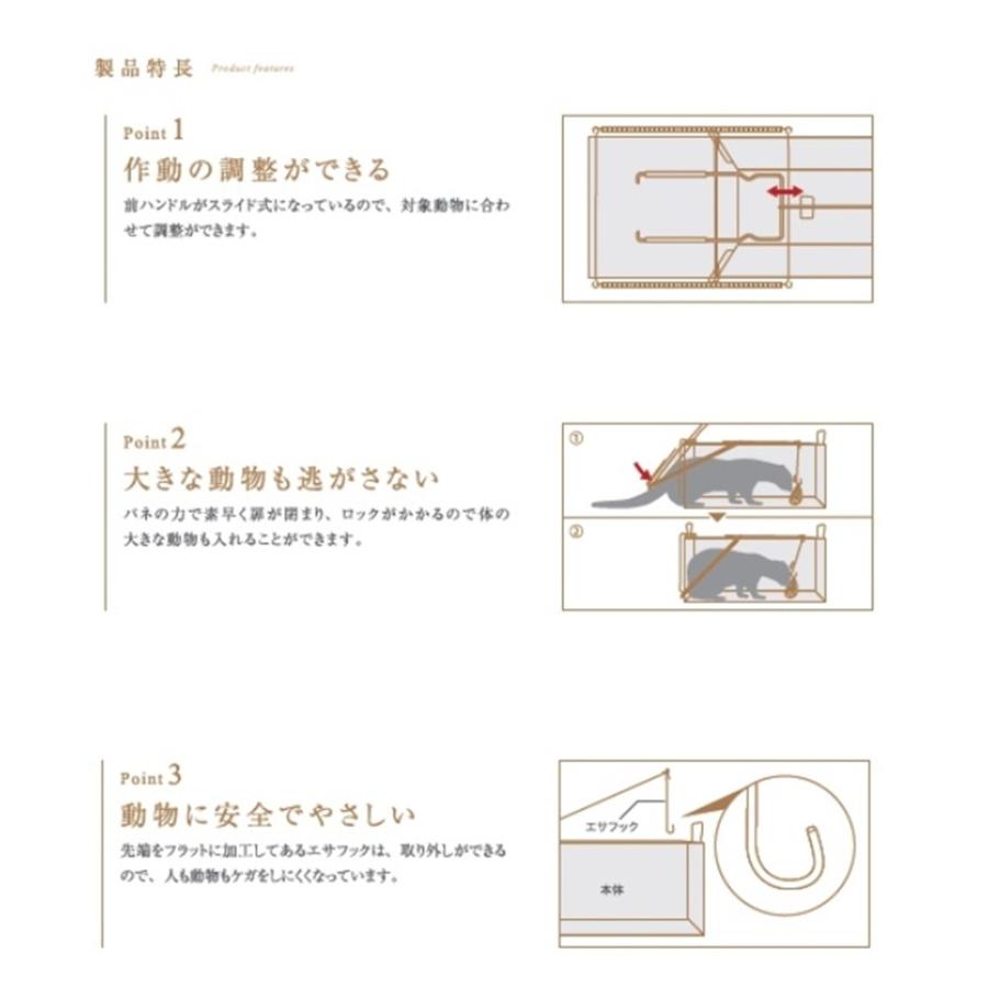 栄工業 栄ヒルズ 中型獣捕獲器 AG-3 Dtype NO.403