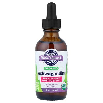 Oregon's Wild Harvest, Organic Ashwagandha, 2 fl oz (59 ml)