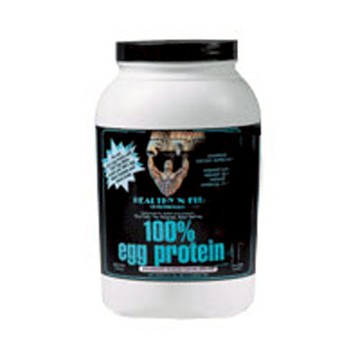 100% Egg Protein Powder Vanilla, 12 Oz by Healthy N Fit