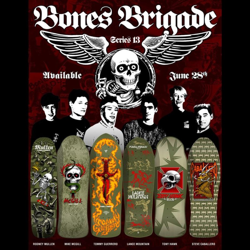 POWELL PERALTA パウエル・ペラルタ】10.38 x 30.25in BONES BRIGADE& ...