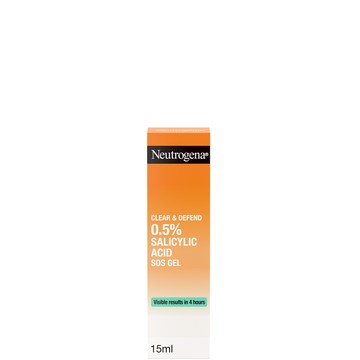 Neutrogena Clear and Defend 0.5% Salicylic Acid SOS Gel 15ml