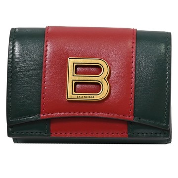 GUCCI 681700 Hacker Project 撞色零錢短夾.綠/紅