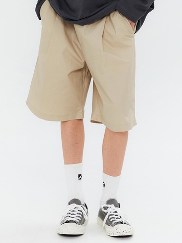 COTTON COMFORT SHORT L.BEIGE