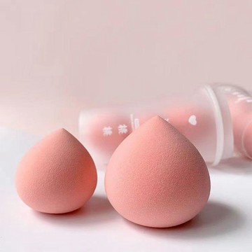 💖臺灣-熱賣💖水蜜桃美妝蛋超軟彩妝蛋滿杯桃桃氣墊粉撲乾溼兩用不吃粉化妝蜜桃06c6