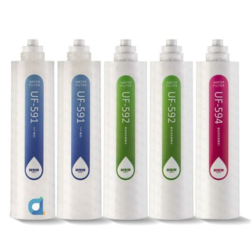 (共5支)賀眾牌ur-6602aw-1年份濾芯 uf-591二支 uf-592二支 uf-594一支