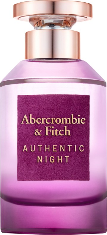 Abercrombie & Fitch Authentic Night For Women Eau de Parfum Spray 100ml