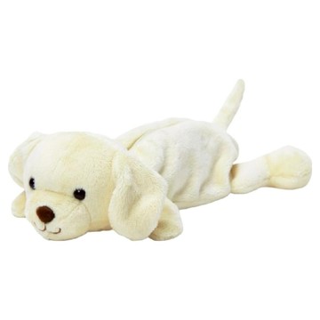 sun-star nuimee 絨毛趴臥磁鐵型筆袋  1個  憨厚狗狗