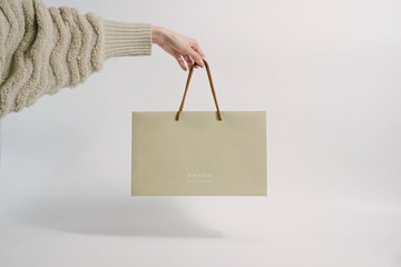 品牌訂製提袋(細繩)｜裝兩隻梳子沒問題！