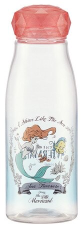 大賀屋 日貨 小美人魚 珠寶 水壺 水瓶 保冷 茶杯 飲料瓶 過濾器 水杯 愛麗兒 迪士尼 正版 J00017424