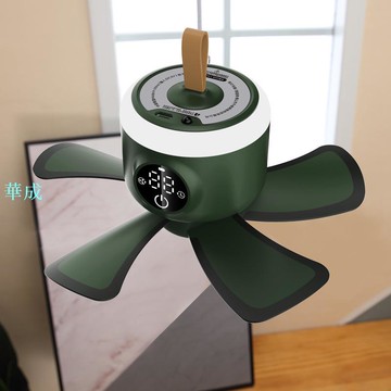 【松運虹賣場】新品戶外充電小吊扇USB帳篷露營宿舍寢室上鋪蚊帳靜音風扇Ceiling fan