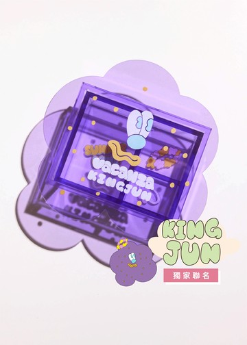 KINGJUN聯名｜病毒花・壓克力飾品盒