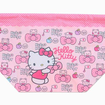 日本 Hello Kitty 束口袋/小物袋/便當袋 《 當化妝包/雜物包/裝衛生棉/寶貝外出奶嘴零食 都適合喔 》 ★ 日本製 ★