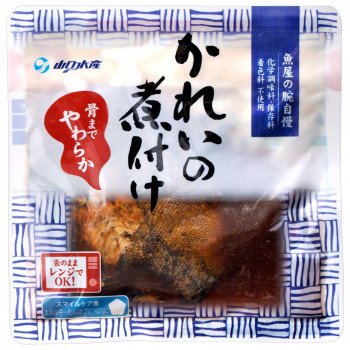 (代引不可) (同梱不可)YSフーズ　レンジで簡単　かれいの煮付け　100g×30セット