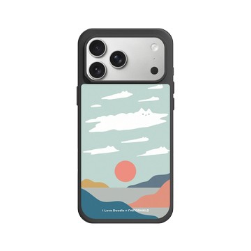 iPhone 17 Pro Max SolidX 黑 - ilovedoodle (Lim Heng Swee) - Cat Landscape - Cloud 貓咪雲