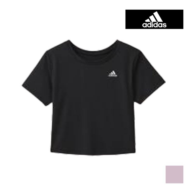 adidas アディダス スタイルアップ クロップド丈Tシャツ トップス