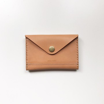 信封名片夾_零錢包_淺棕