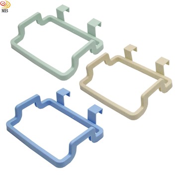 月陽超值3入簡易型門背式可掛垃圾袋架收納架(X1816)