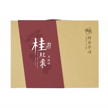 糖鼎 經典黑糖茶磚禮盒 桂圓紅棗  30g  12個裝  1組