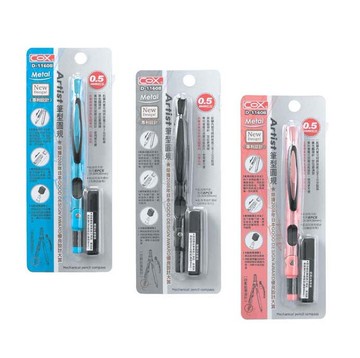 COX 三燕 D-1160B 自動筆型圓規 (0.5mm筆芯)【APP滿額下單10%點數(單一帳號最高5000點)】1/31止
