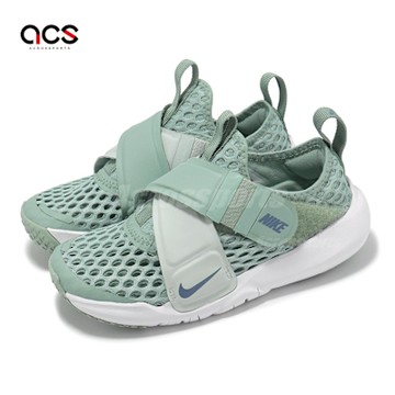 Nike 休閒鞋 Flex Advance BR PS 中童 童鞋 綠 魔鬼氈 無鞋帶  DC9370-003